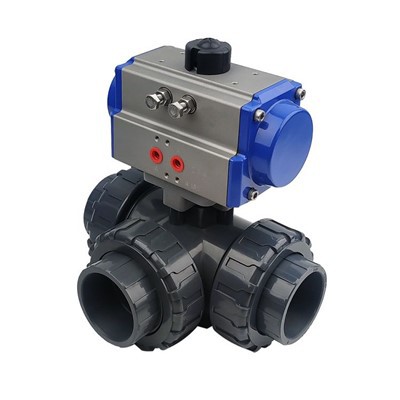 Pneumatic stýrður 3-vega loki